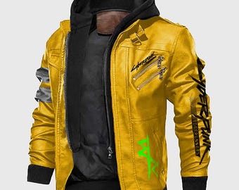 David Martinez Leather Jacket Cyberpunk 2077 Edgerunners Cosplay