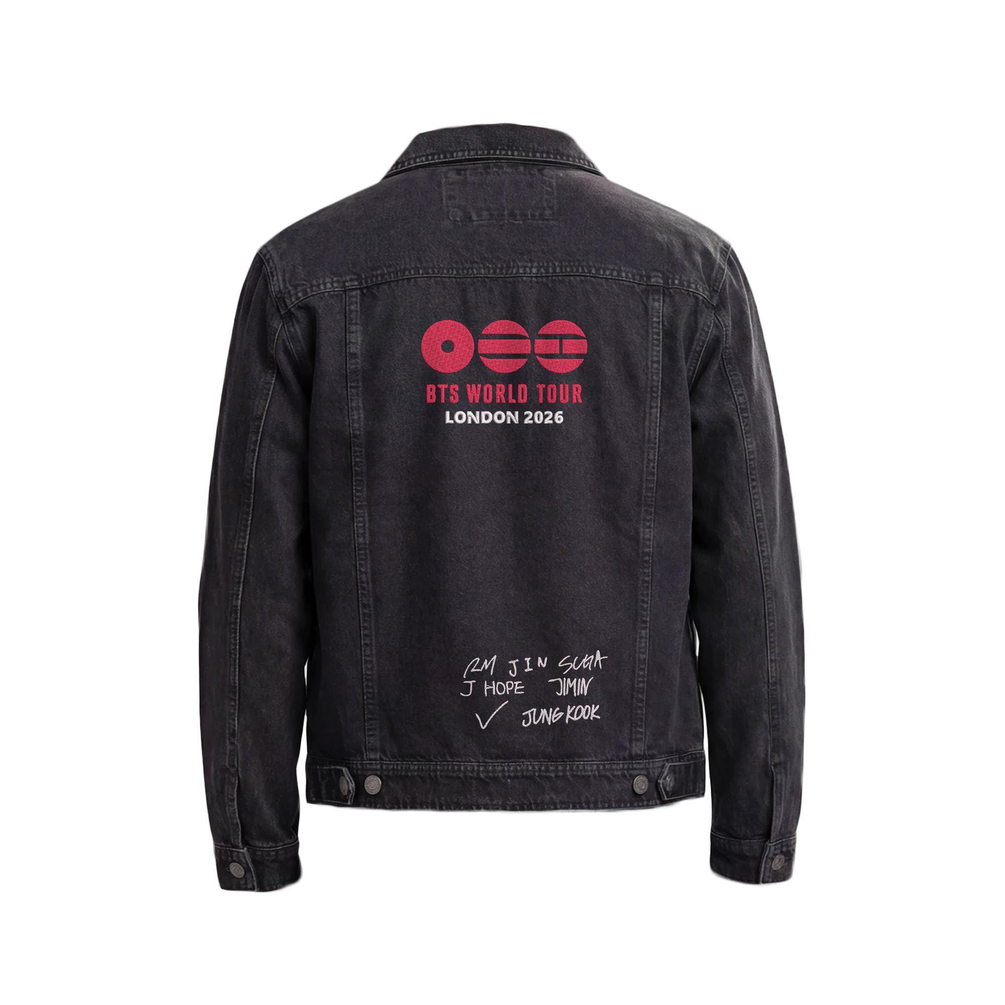 BTS 2026 World Tour Jacket | ARIRANG KPOP Merch | Personalized