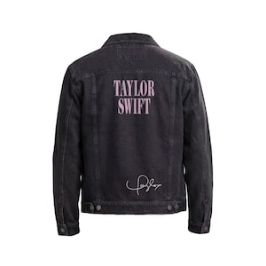 Taylor Swift Denim Jacket | Swifties Merch | Personalized Embroidery
