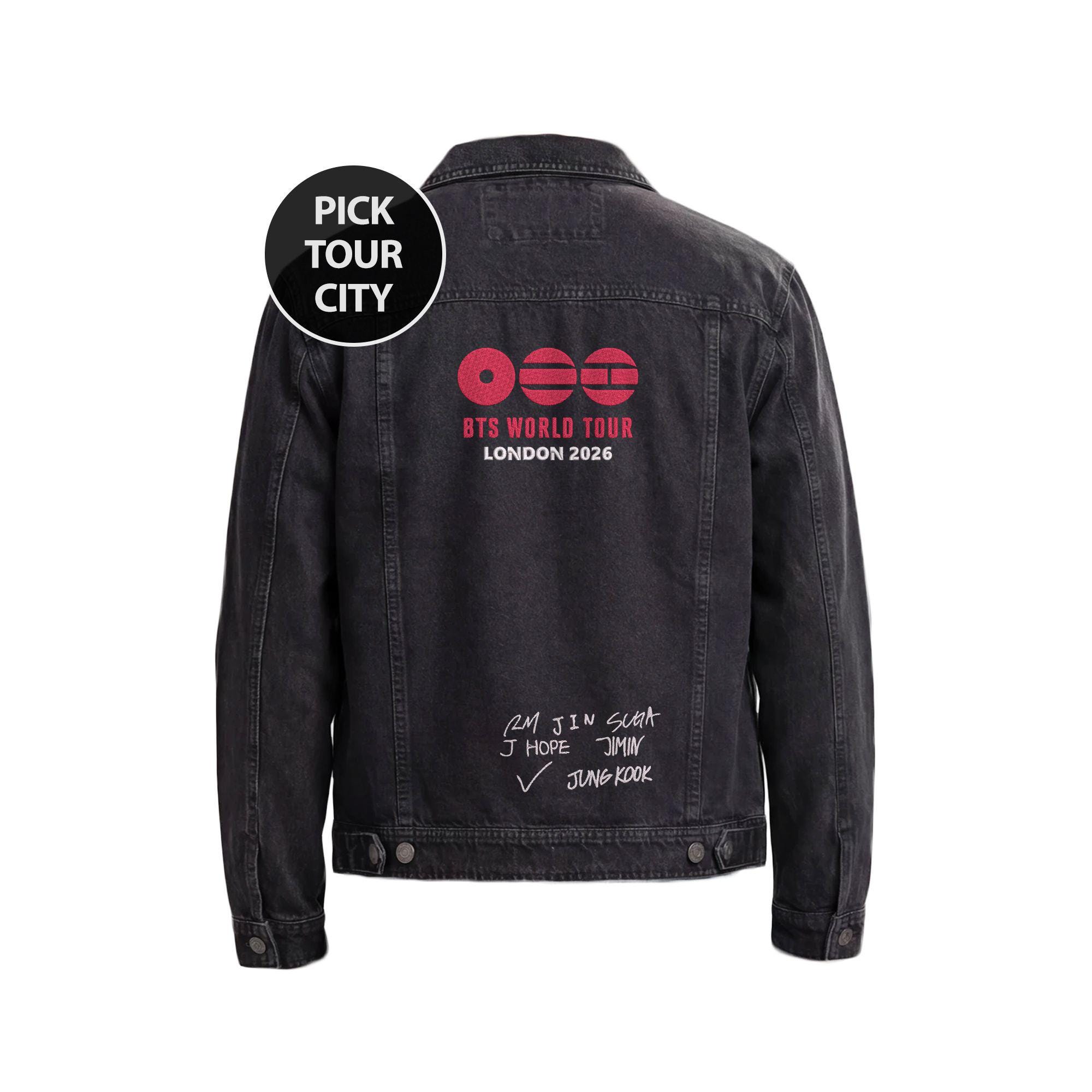 BTS 2026 World Tour Jacket | ARIRANG KPOP Merch | Personalized