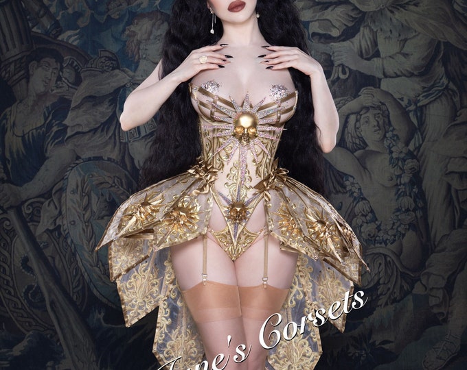 Gold Iris Corset