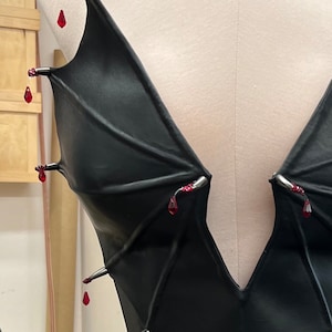Bat wing corset outfit image 4
