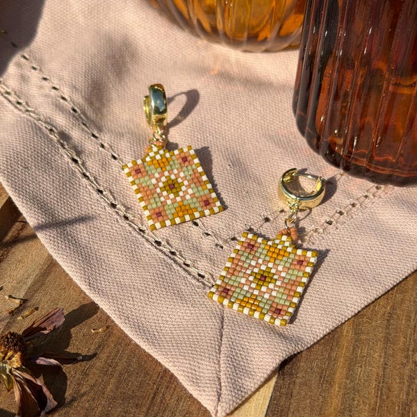 shae | handmade beaded earrings