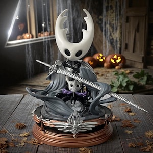 Hohlritter Boss Figur Sammler Edition 2025 Video Spiel Sammelfigur Silksong Figur Gamer Geschenk Schreibtisch Decor für Fans