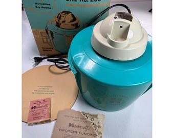 Vintage Hankscraft No 206 Steam Vaporizer Humidifier w/ Box Mid Century NOT WRKG