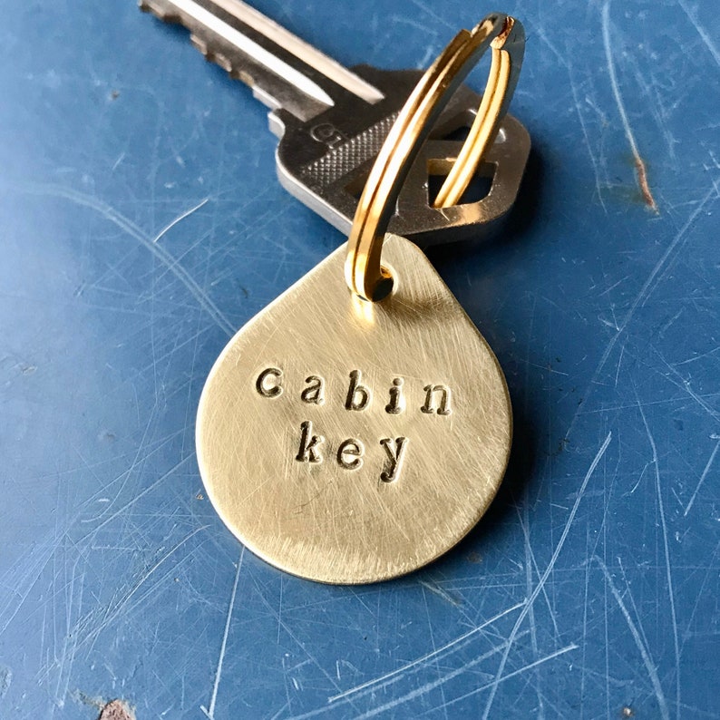Custom Key Tag Cabin Boat Garage Shed Extra Key Label Etsy