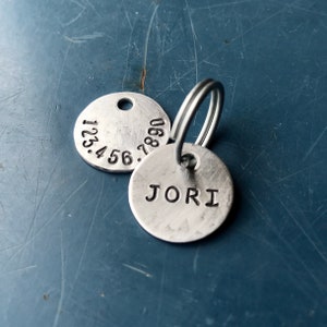 Pet ID tags, name and phone number, smaller pets, dogs, cats, gift for pet owner