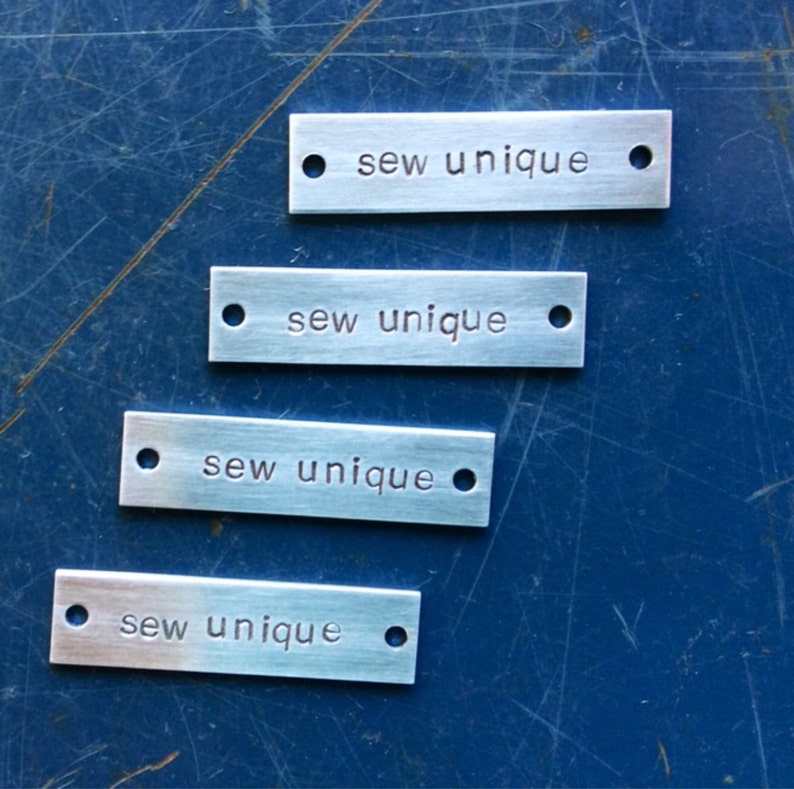 Metal Label for your handmade furniture, custom made for you image 2