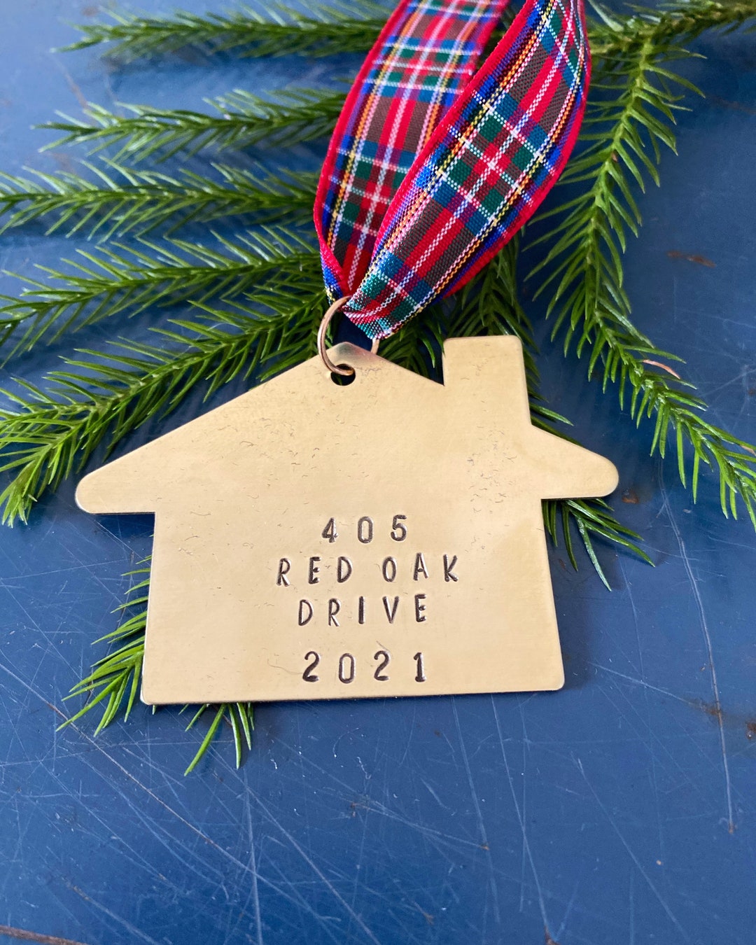 First Christmas, Housewarming Gift, New Home, Personalized Address Christmas Housewarming Gifts