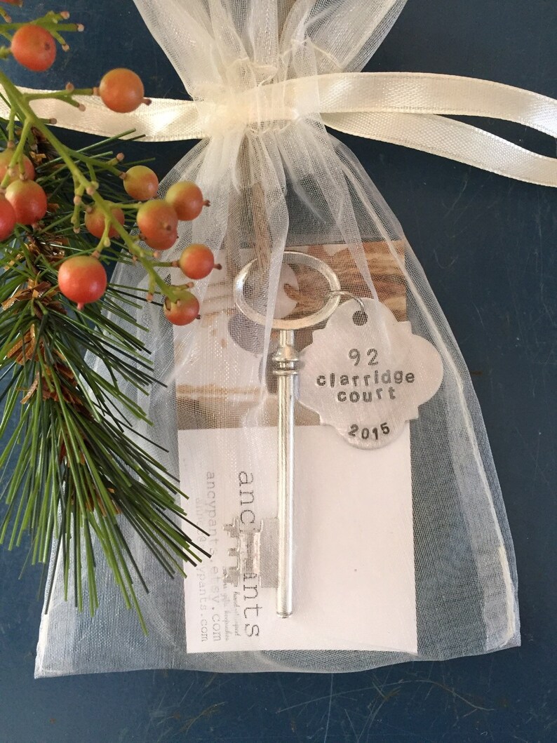 Our First Home ornament, Realtor, Client gift, holiday gift, new home, first home, key ornament image 4