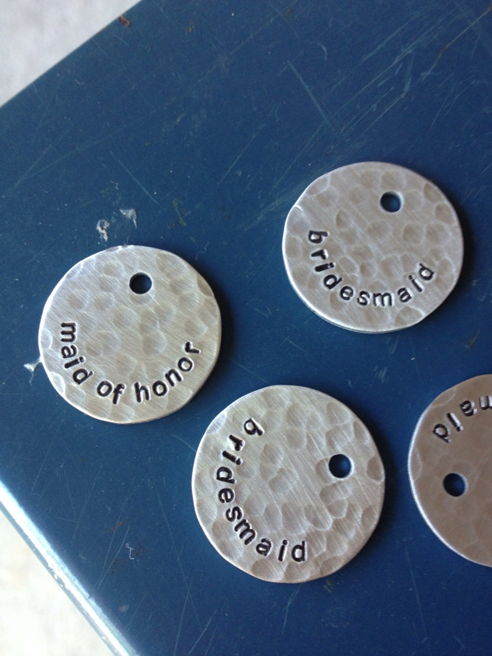 Tags Charms Name tags favors party decor personalized Etsy