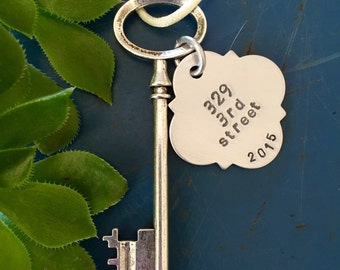 Our First Home ornament, Realtor, Client gift, holiday gift, new home, first home, key ornament