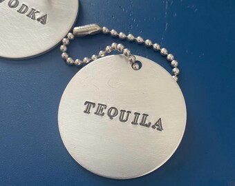 Liquor labels, decanter tags, Whiskey, scotch, run, vodka, bar tags, organize your bar, coffee bar, pantry, Father's Day Gift