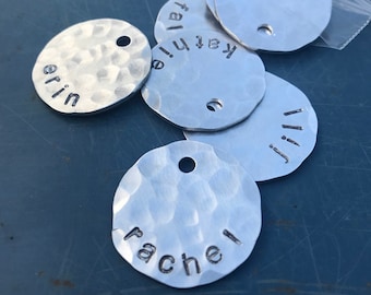 Horse tack tag, label, name charm for horse tack, animal gear
