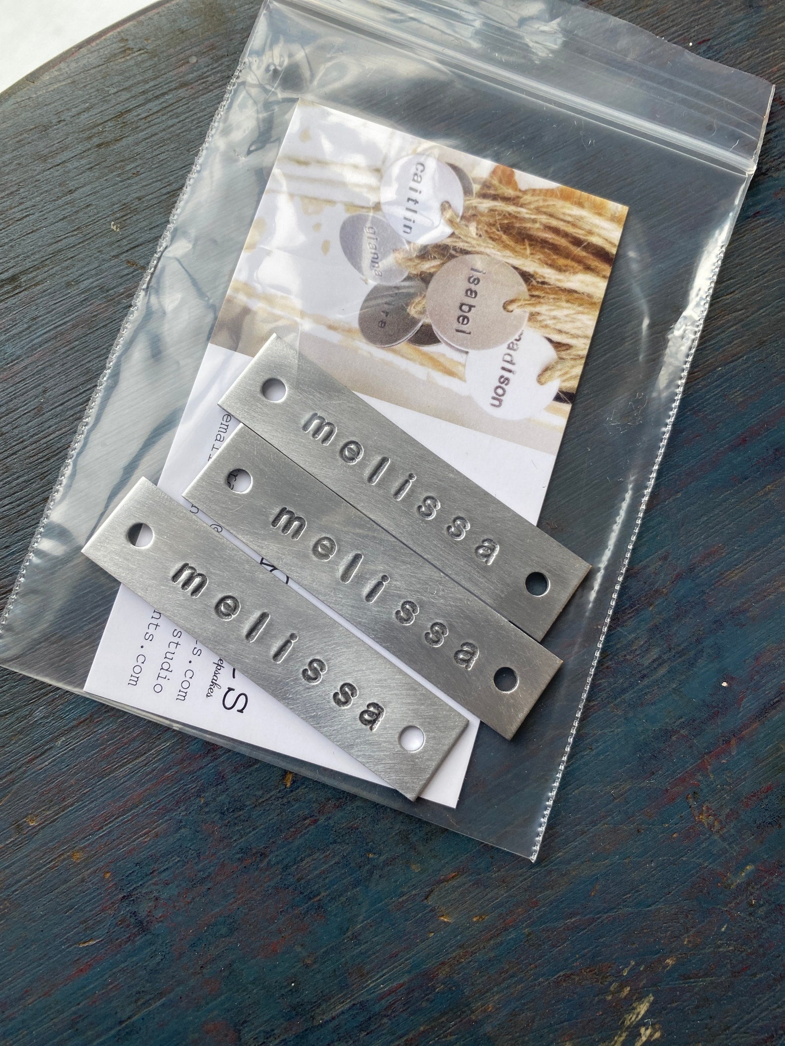 Metal Label for your handmade furniture custom made for you Etsy