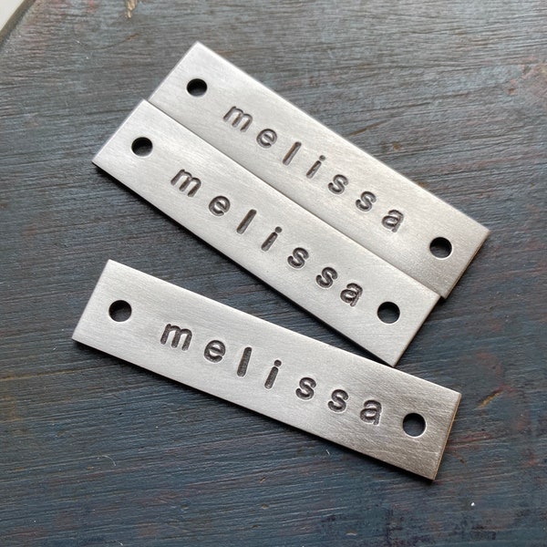 Metal Label for your handmade furniture, custom made for you!