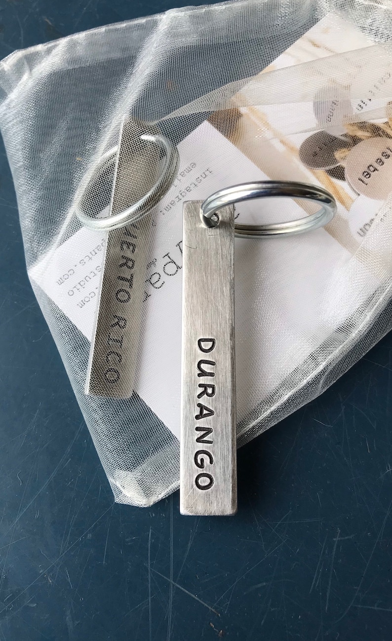 personalized gift gift for him or her Custom keychain choose your own text