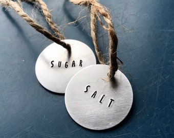 Pantry labels, coffee labels, soap labels, Salt, Sugar, Flour, organize your spices, baking, kitchen, custom tags