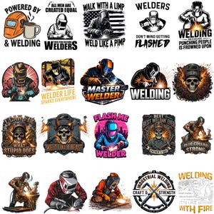Svetsning PNG-paket, svetsare sublimeringsdesigner, arbetare PNG-paket, roliga svetscitat, industriarbetare PNG, svetsskjortdesign