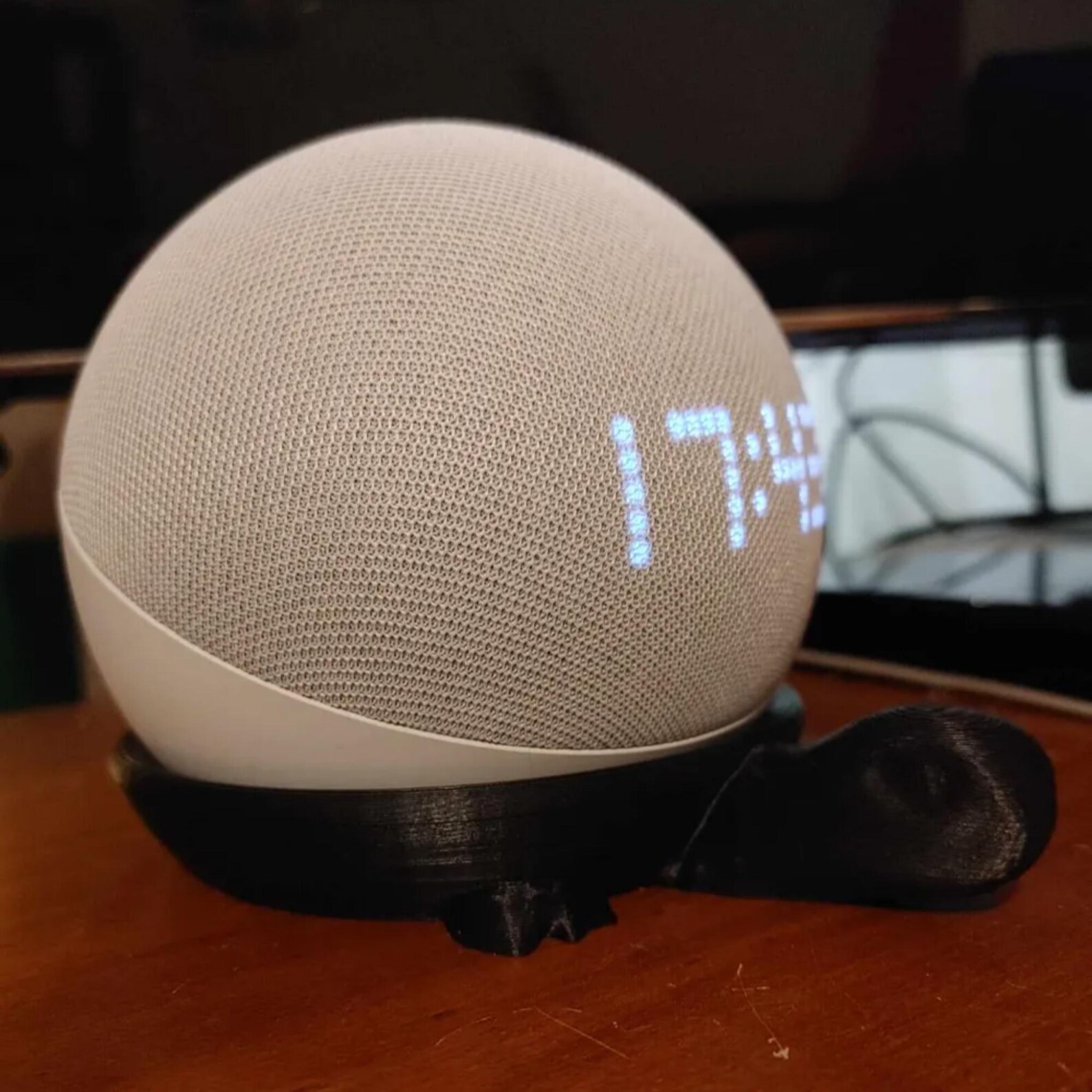 Tortoise Echo Dot Stand | Cute Animal Smart Speaker Holder | Desk, Shelf & Bedside Home Decor Accessory