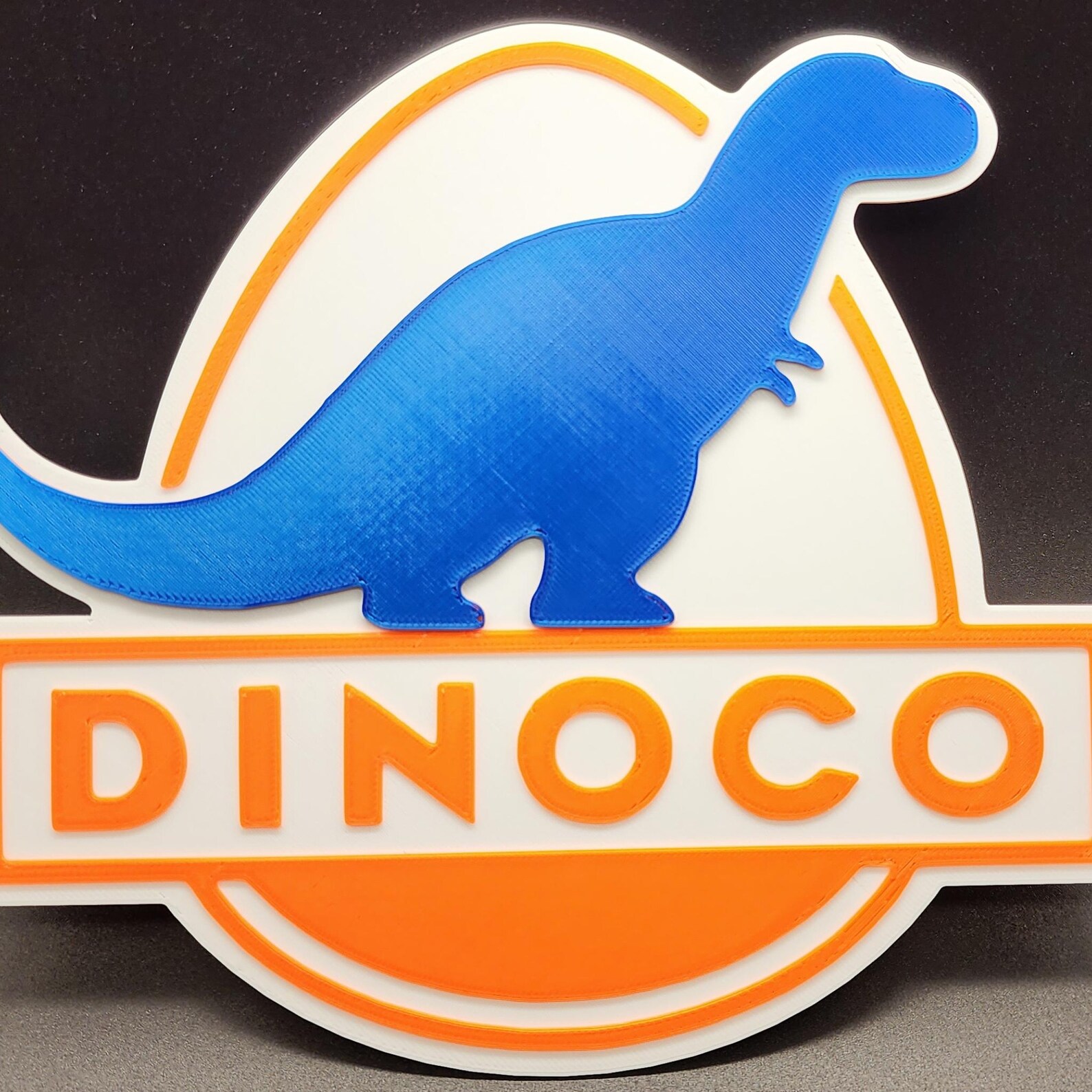Retro Racing Dinosaur Wall Sign • Classic Motorsport Inspired Decor • Garage, Office or Gaming Room Display