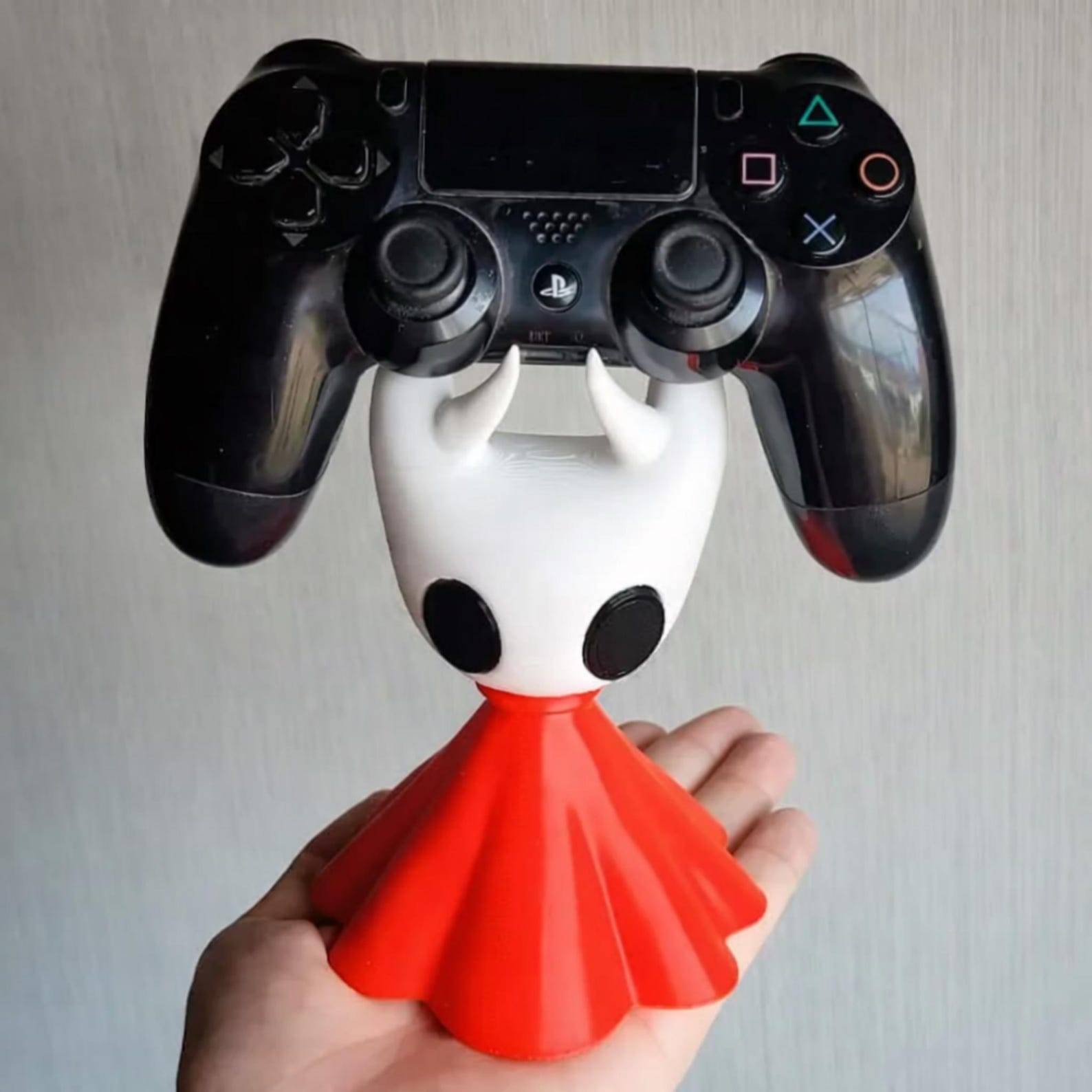Support pour manette à cornes • Support pour manette de jeu • Présentoir de bureau pour manettes de jeu