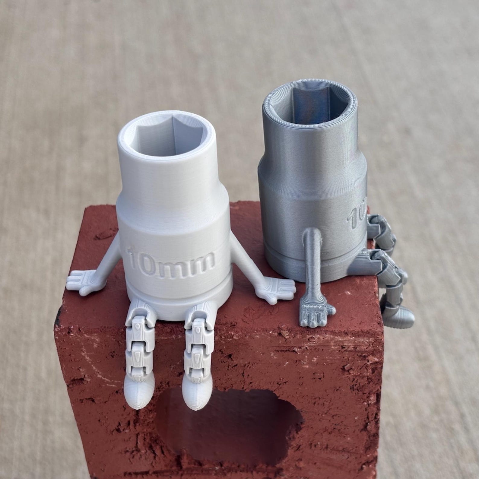 10mm Socket Buddy | Funny Tool Organiser & Workshop Desk Decor, Lost Socket Holder Gift for Mechanics