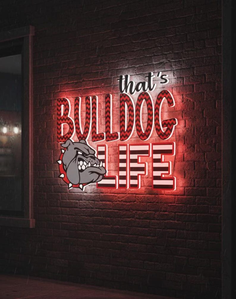 Bulldogs Lettering Bulldog SVG Bundle: Mascot Designs for Crafts & Sublimation (digital ...