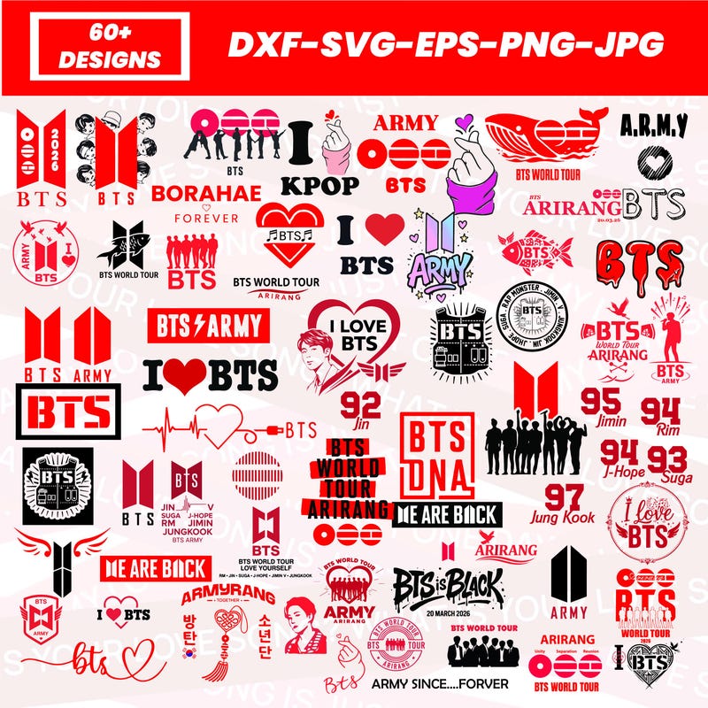 Bts Logo Png File - Etsy
