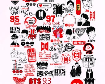 BTS Arirang World Tour 2026 svg Bundle, Kpop Concert Shirt Designs, Cricut Silhouette Cut Files, BTS Member Signatures PNG, We Are Back