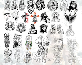 San Judas Tadeo SVG PNG Bundle: Silhouette Vector Clipart(Digital Download)