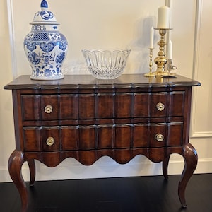 ¡¡¡VENDIDO!!! ¡¡¡No lo compre!!! Cómoda/cómoda/aparador/buffet vintage de madera maciza de caoba blanca Hickory