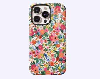 Wildflower Cottagecore Phone Case,American country style floral pattern Cover for iPhone 17 16 15 14 13 12 11, Samsung S30 S25 S24 S23 S22FE