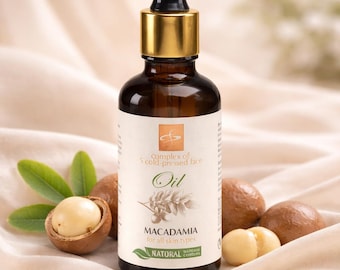 Fionna Macadamia Face Oil Natural Complex 5 Cold - Pressed Oils, 50 ml