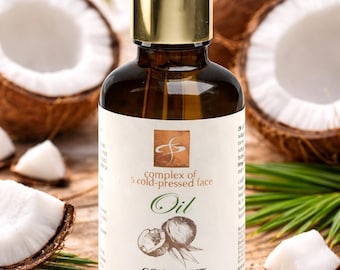 Fionna Coconut Face Oil Natural Complex 5 Cold - Pressed Oils, 50 ml