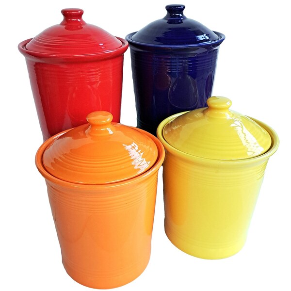 Fiestaware Canister Etsy