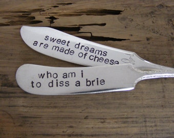Cheese Knife Set Sweet Dream Are Made Of Cheese Cheese Knife Set