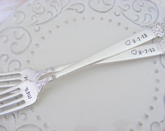 Wedding Forks Mr and Mrs wedding Forks