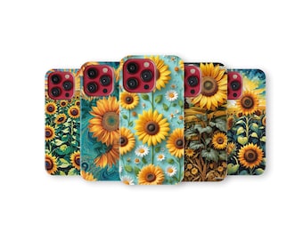 Sunflowers Phone Case for iPhone 17e 17 16e 16 15 14 13, 12, 11 XS