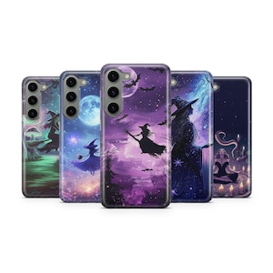 Witch Phone Case Witchy Gothic Phone Cover for Samsung S25 Ultra S24 S23 S22 S21 S20 FE S10 S9 S8 S7 A56 A36 A26 A17 A16 A06 A05s