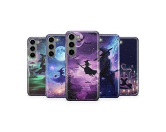 Witch Phone Case Witchy Gothic Phone Cover for Samsung S25 Ultra S24 S23 S22 S21 S20 FE S10 S9 S8 S7 A56 A36 A26 A17 A16 A06 A05s
