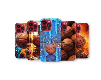 Basketball Phone Case Sports Athlete Phone Cover for iPhone 17 Pro Max 16 15 14 13 12 11 X 8 7 Plus Samsung S25 Ultra S24 S23 S22 S21 S20 FE