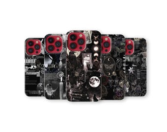 Dark Academia Phone Case Gothic Witchy Aesthetic Phone Cover for iPhone 17 Pro Max 16 15 14 13 12 11 X 8 7 6 Plus Samsung S25 Ultra S24 S23