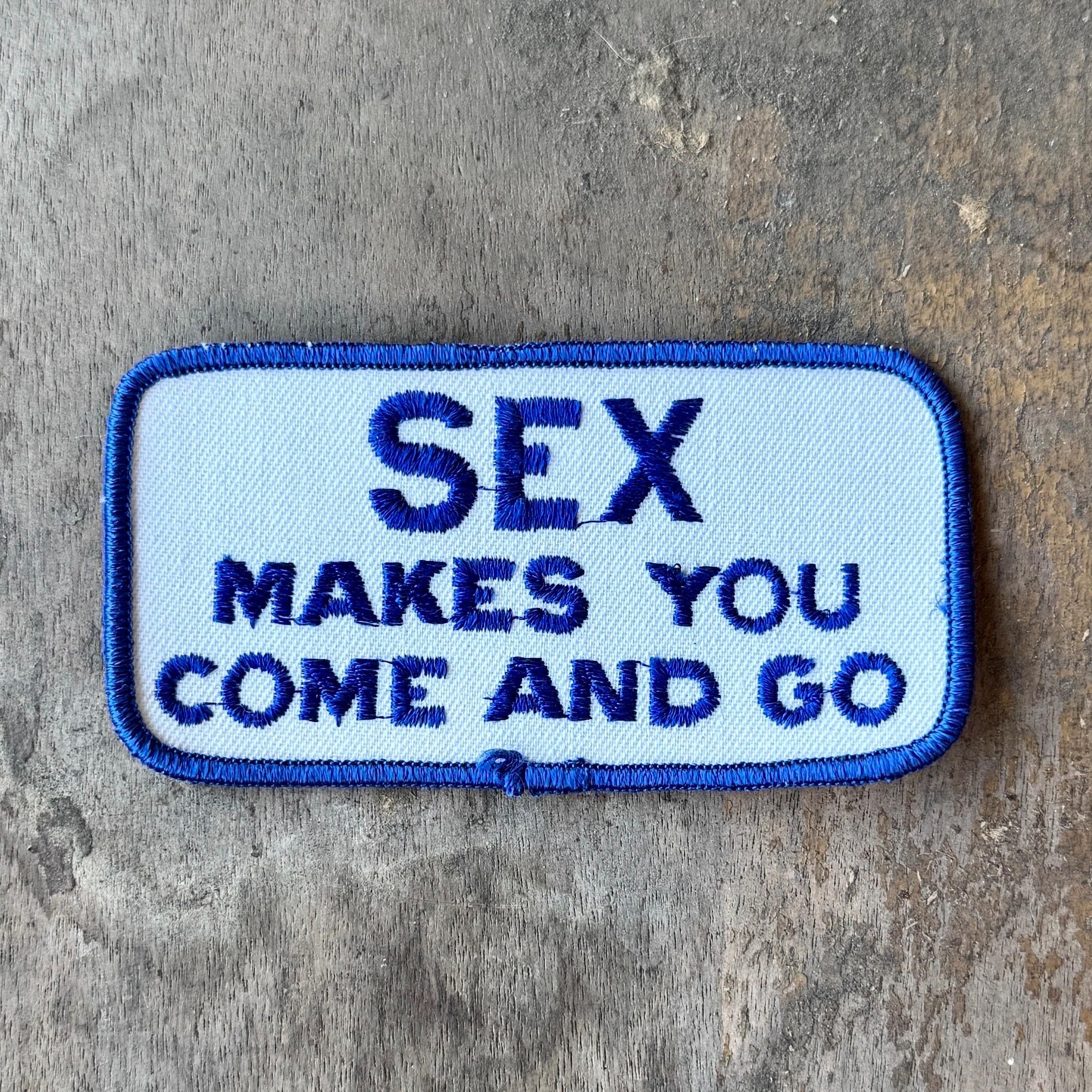 70s 80s vintage 古着 缶バッジ メッセージ sex エロ ヤク Sex Joke Humor 70s - Etsy
