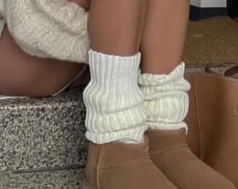 Calcetines de lana merino personalizados / Calcetines de lana de punto