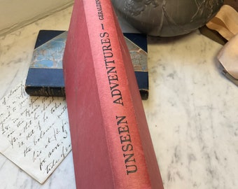 Unseen Adventures, 1951 Psychic Book Club, Geraldine Cummings, suffragette, spy and medium, precognition, Thought transference, more!