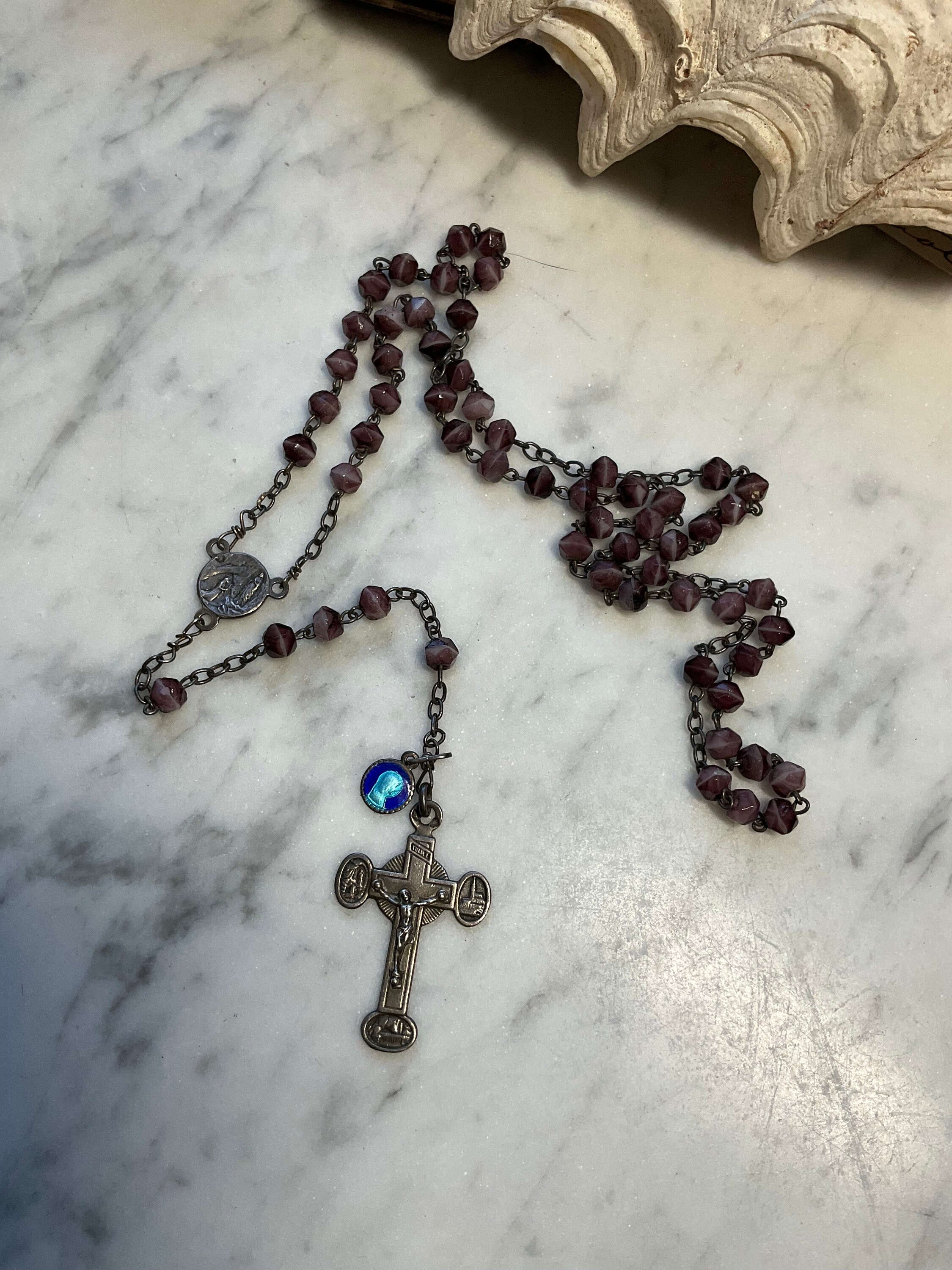 Creed Rosary Enamel - Etsy display picture 1