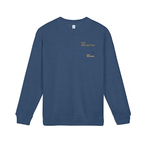 Cozy Embroidered eco friendly Sweatshirt