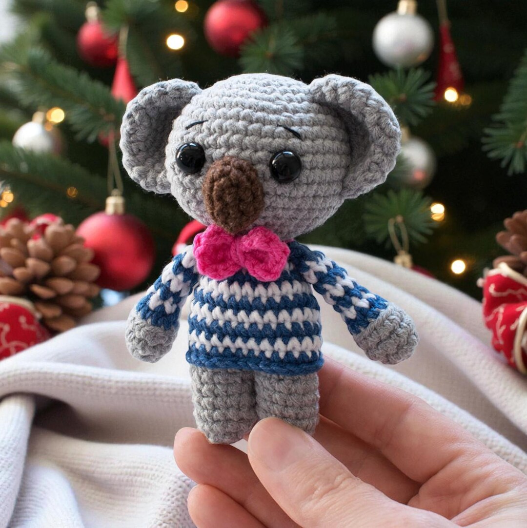 Amigurumi Tiny Koala Crochet PDF Pattern - Etsy