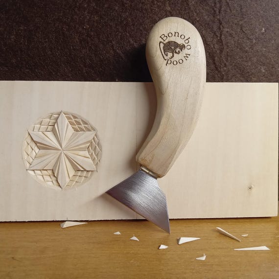 Wood Carving Knife with Free Video Tutorial